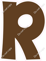 KG 18" Individuals - Flat Chocolate R