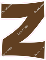 KG 18" Individuals - Flat Chocolate Z