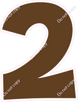 KG 18" Individuals - Flat Chocolate 2