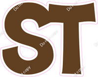 KG 18" Individuals - Flat Chocolate ST