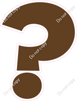 KG 18" Individuals - Flat Chocolate ?