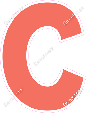 KG 18" Individuals - Flat Coral C