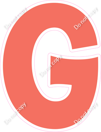 KG 18" Individuals - Flat Coral G