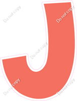 KG 18" Individuals - Flat Coral J