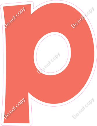 KG 18" Individuals - Flat Coral P