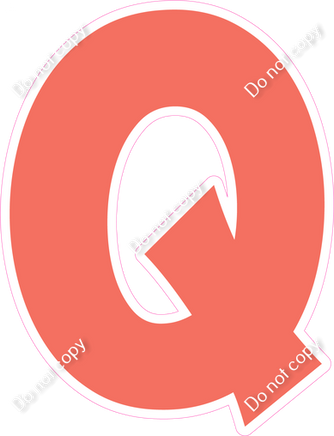 KG 18" Individuals - Flat Coral Q