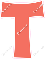 KG 18" Individuals - Flat Coral T