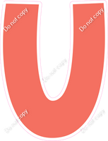 KG 18" Individuals - Flat Coral U