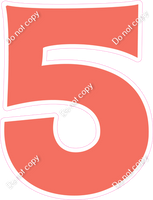 KG 18" Individuals - Flat Coral 5