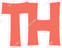 KG 18" Individuals - Flat Coral TH