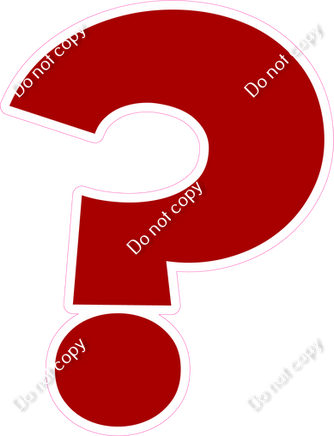 KG 18" Individuals - Flat Crimson ?