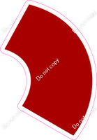 KG 18" Individuals - Flat Crimson Apostrophe