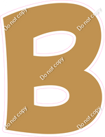 KG 18" Individuals - Flat Gold B