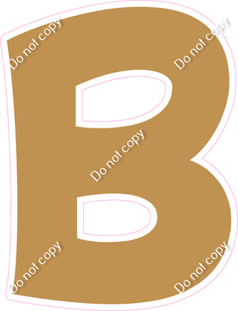 KG 18" Individuals - Flat Gold B