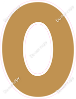 KG 18" Individuals - Flat Gold O