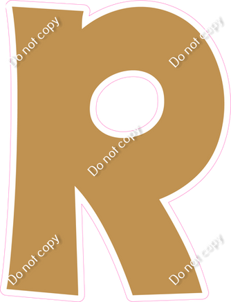 KG 18" Individuals - Flat Gold R