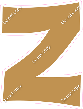 KG 18" Individuals - Flat Gold Z