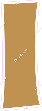 KG 18" Individuals - Flat Gold 1