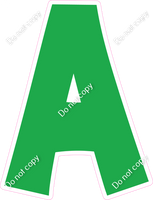 KG 18" Individuals - Flat Green A