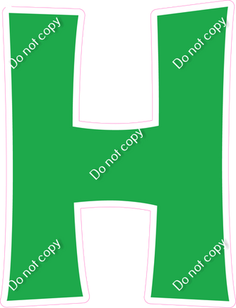 KG 18" Individuals - Flat Green H