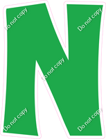 KG 18" Individuals - Flat Green N