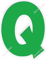 KG 18" Individuals - Flat Green Q