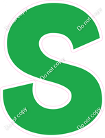 KG 18" Individuals - Flat Green S