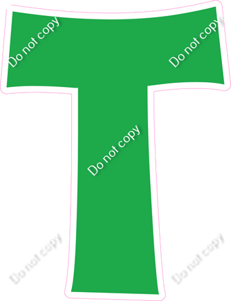 KG 18" Individuals - Flat Green T