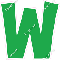 KG 18" Individuals - Flat Green W