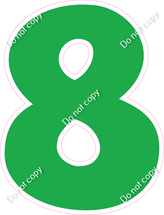 KG 18" Individuals - Flat Green 8