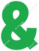 KG 18" Individuals - Flat Green &