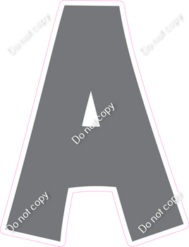 KG 18" Individuals - Flat Grey A