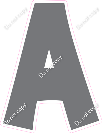 KG 18" Individuals - Flat Grey A