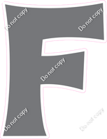 KG 18" Individuals - Flat Grey F