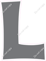 KG 18" Individuals - Flat Grey L