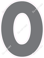 KG 18" Individuals - Flat Grey O