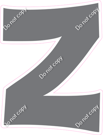 KG 18" Individuals - Flat Grey Z