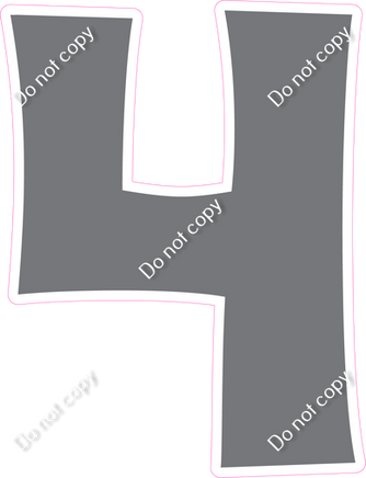 KG 18" Individuals - Flat Grey 4