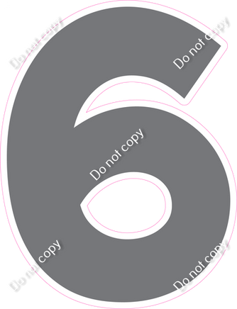 KG 18" Individuals - Flat Grey 6