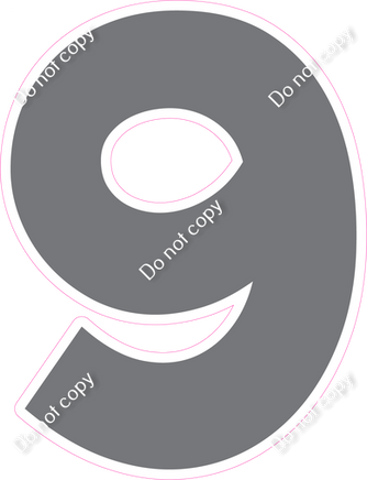 KG 18" Individuals - Flat Grey 9