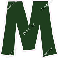 KG 18" Individuals - Flat Hunter Green M