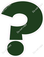 KG 18" Individuals - Flat Hunter Green ?