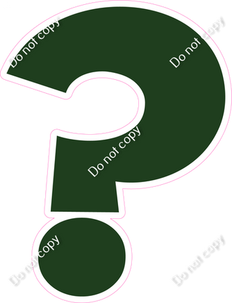 KG 18" Individuals - Flat Hunter Green ?