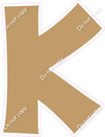 KG 18" Individuals - Flat Khaki K