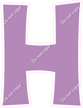 KG 18" Individuals - Flat Lavender H