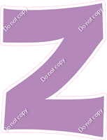 KG 18" Individuals - Flat Lavender Z