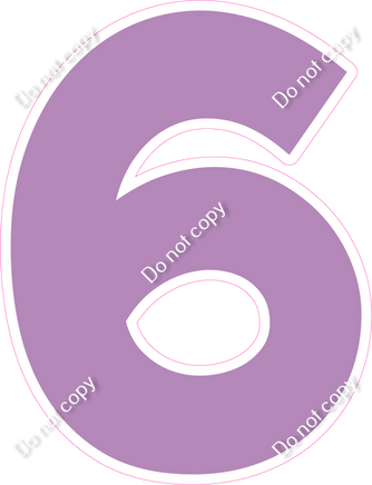 KG 18" Individuals - Flat Lavender 6