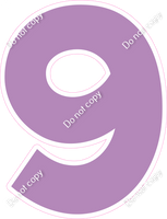 KG 18" Individuals - Flat Lavender 9