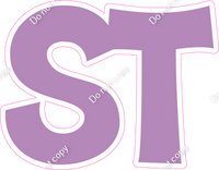 KG 18" Individuals - Flat Lavender ST