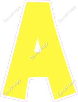 KG 18" Individuals - Flat Lemon A